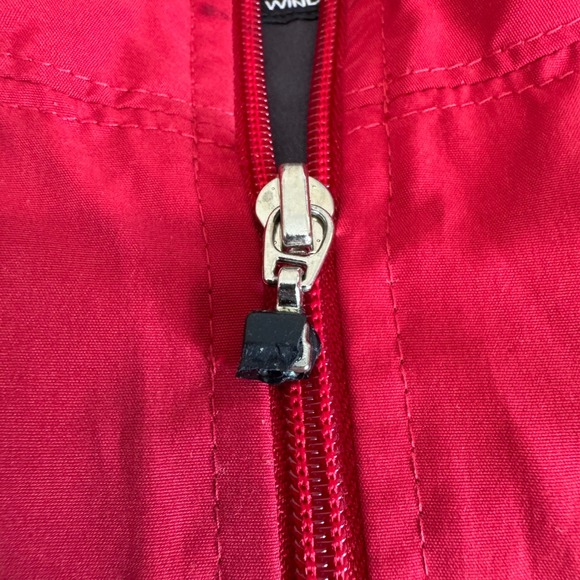 Bolle Golf XL Mens Pullover Jacket Red Black Short Sleeve Wind Water Resistant - Picture 6 of 9